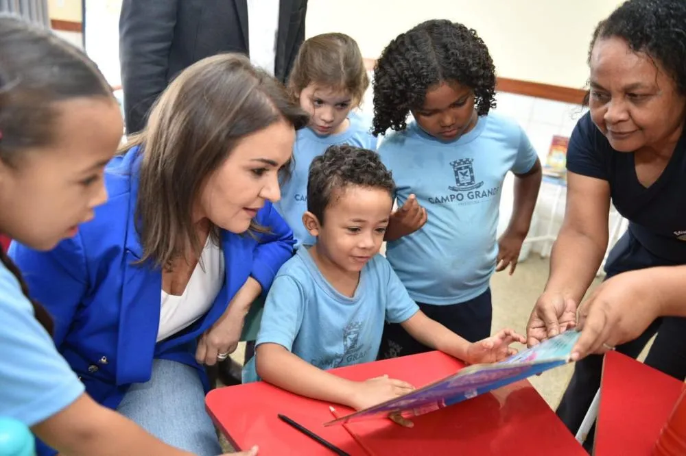 Gestão de Adriane Lopes revoluciona educação em Campo Grande e conquista Selo Ouro
