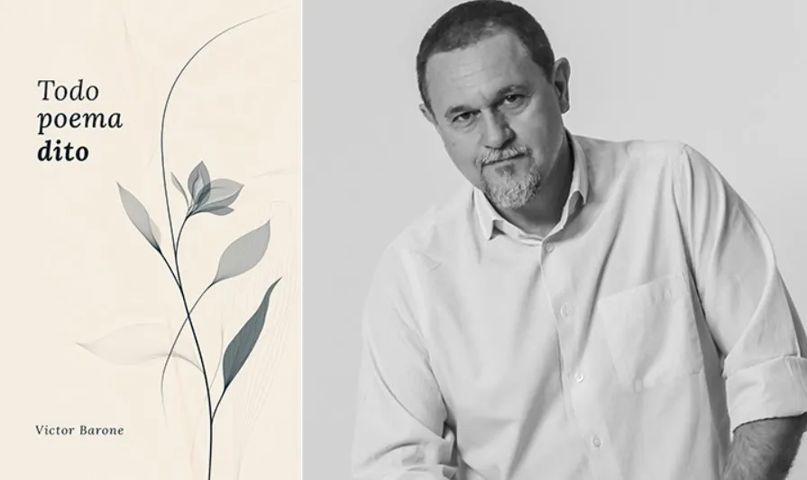 Victor Barone lança “Todo poema dito”, unindo poesia e audiovisual