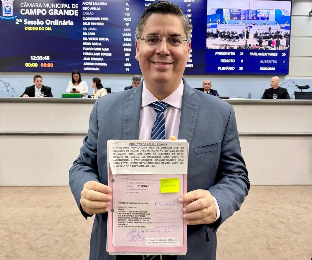 Aprovado projeto de Dr. Victor Rocha sobre leitos separados para mães de natimortos