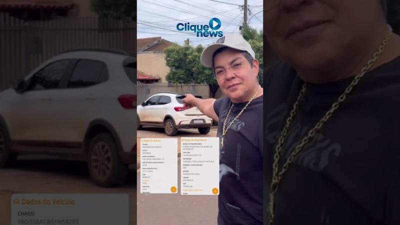 Vereadora eleita em Dourados denuncia uso indevido de carro da prefeitura