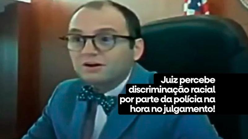 Juiz norte-americano percebe discriminação racial em julgamento que pedia 6 meses de prisão por excesso de velocidade! A Reação do juiz vai te surpreender!